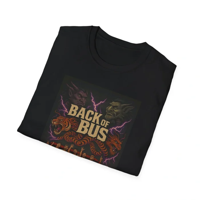 Back Of Bus Bussin With The Boys Official Tour Folded Shirt