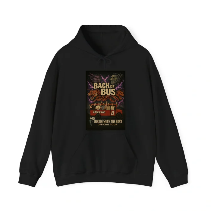 Back Of Bus Bussin With The Boys Official Tour Hoodie