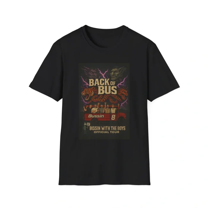 Back Of Bus Bussin With The Boys Official Tour Shirt