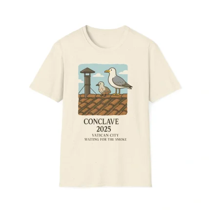 Conclave 2025 Vatican City Waiting For The Smoke Shirt