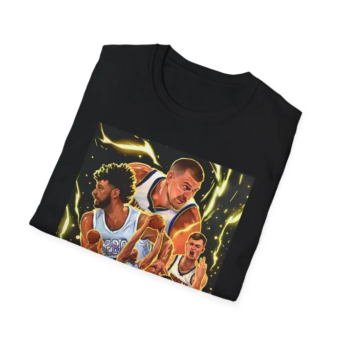 Denver Nuggets Legacy Comic Folded Shirt
