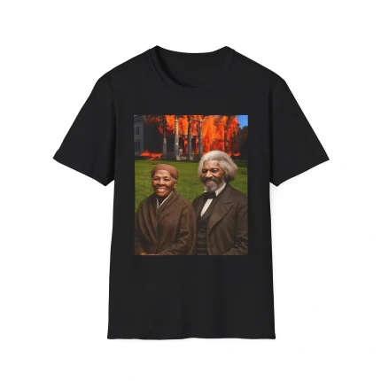 ShirtHarriet Tubman And Frederick Douglass Nottoway Plantation Fire Shirt