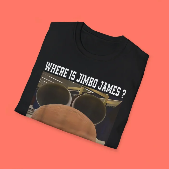 Marcus The Worm Where Is Jimbo James Folded Shirt