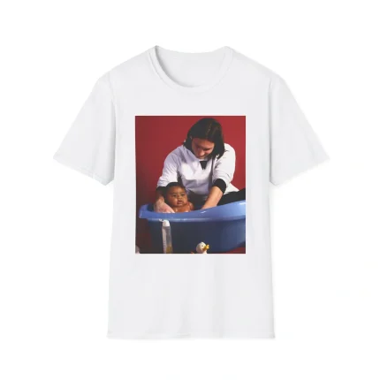 Messi With Lamine Yamal As A Baby Shirt