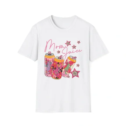 Mom Juice Funny Trendy Mom Energy Drink Mom Life Shirt