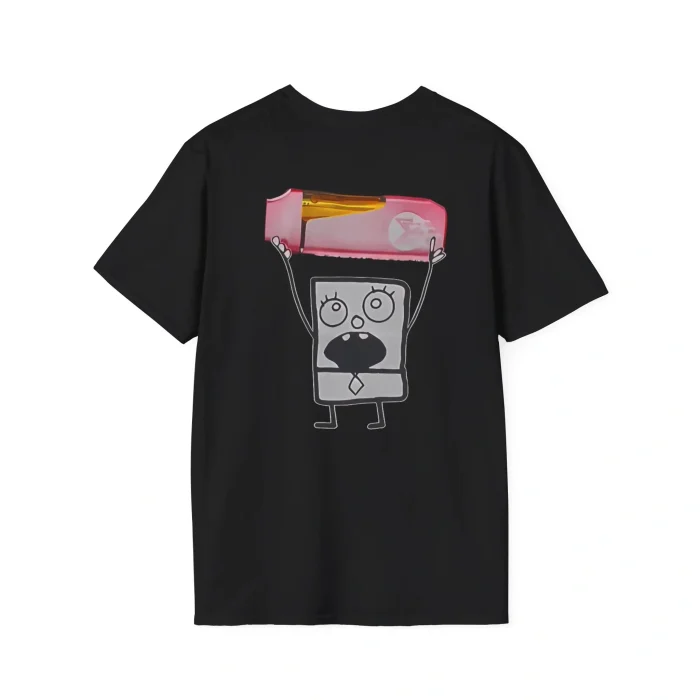 Muha Pink Doodlebob Shirt