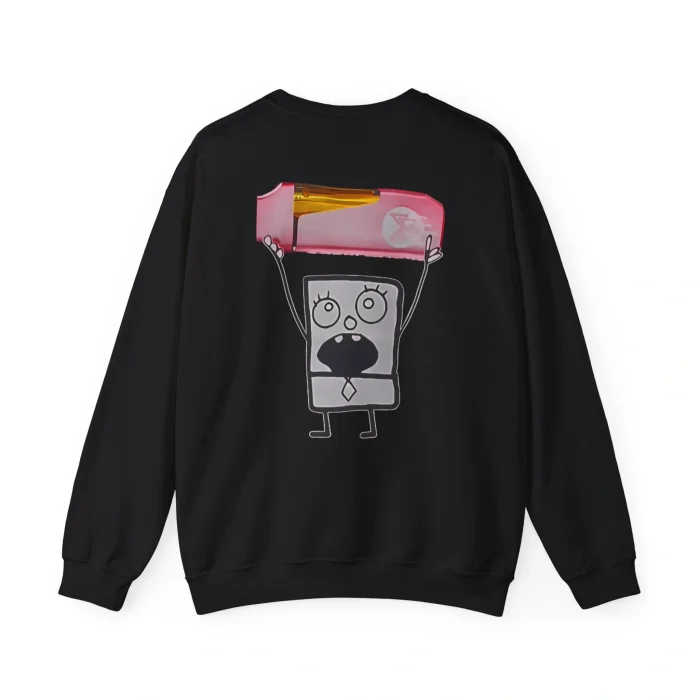 Muha Pink Doodlebob Sweatshirt