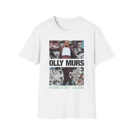 Olly Murs 15 Years of Hits 2025 Collage Shirt