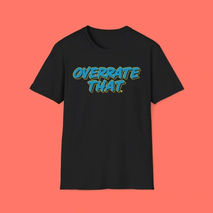 Pat Mcafee Wearing Overrate That Shirt