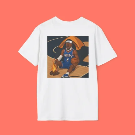 Shai Gilgeous-Alexander On Fire Shirt