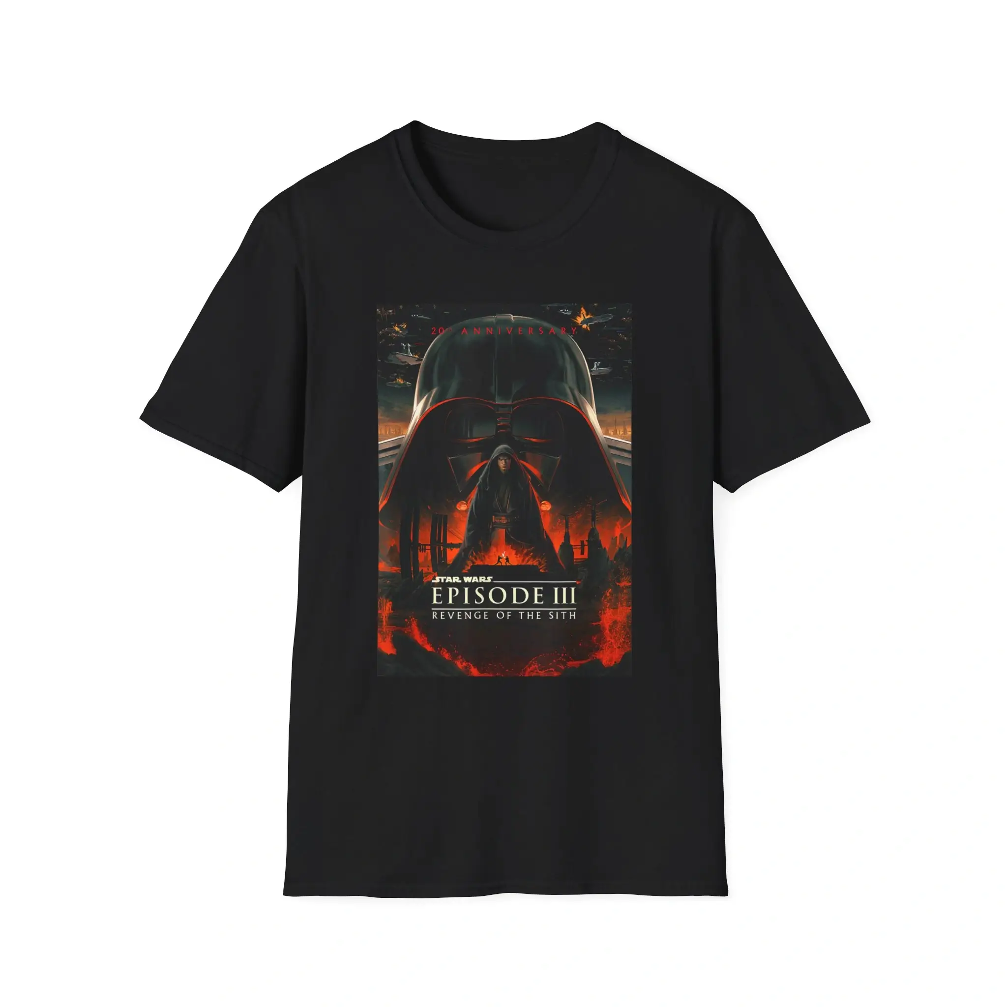Star Wars 20th Anniversary Episode III Epic Chest Poster Shirt