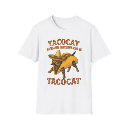 Tacocat Spelled Backwards is Tacocat Shirt